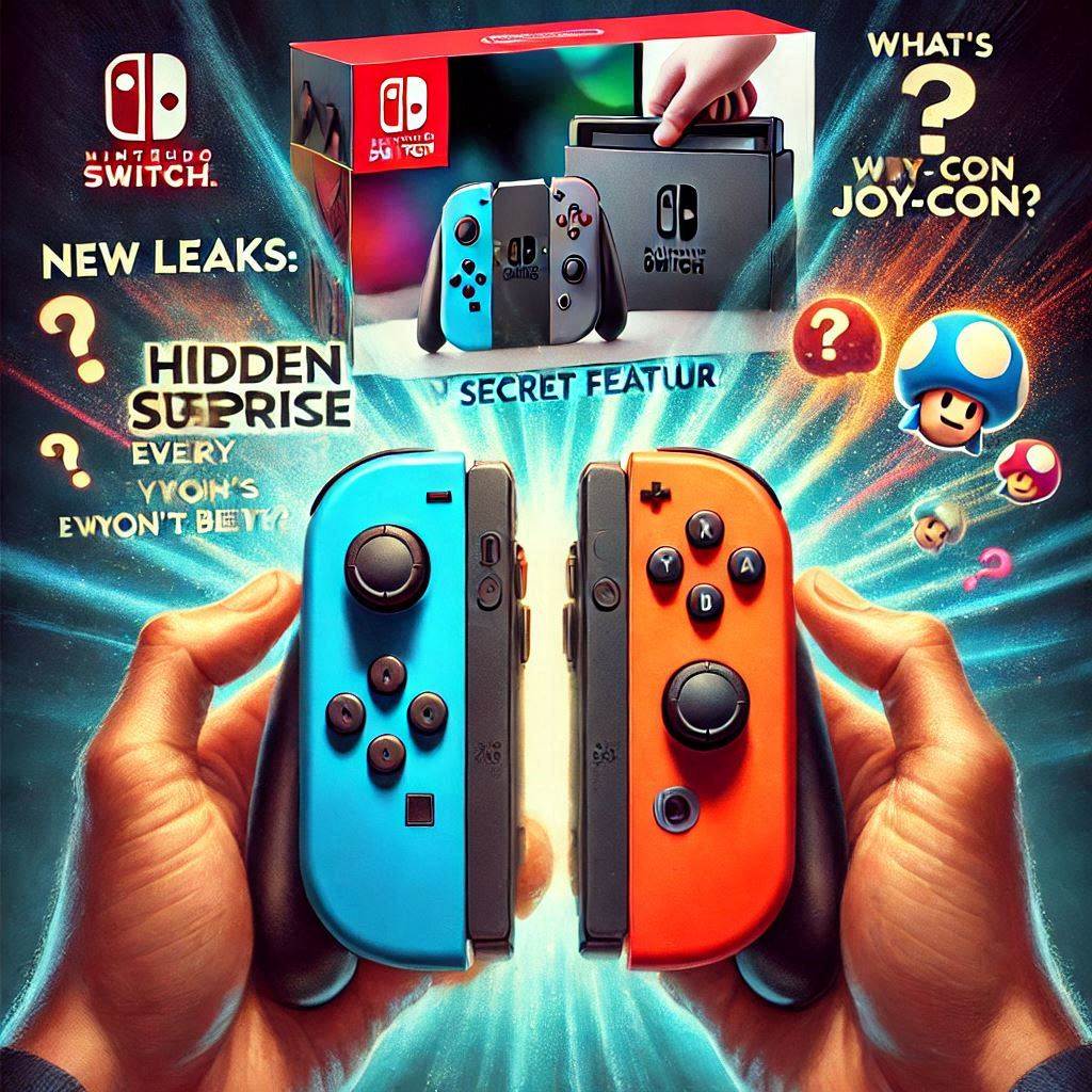 New Leaks Reveal Details About Nintendo Switch 2 Joy-Con